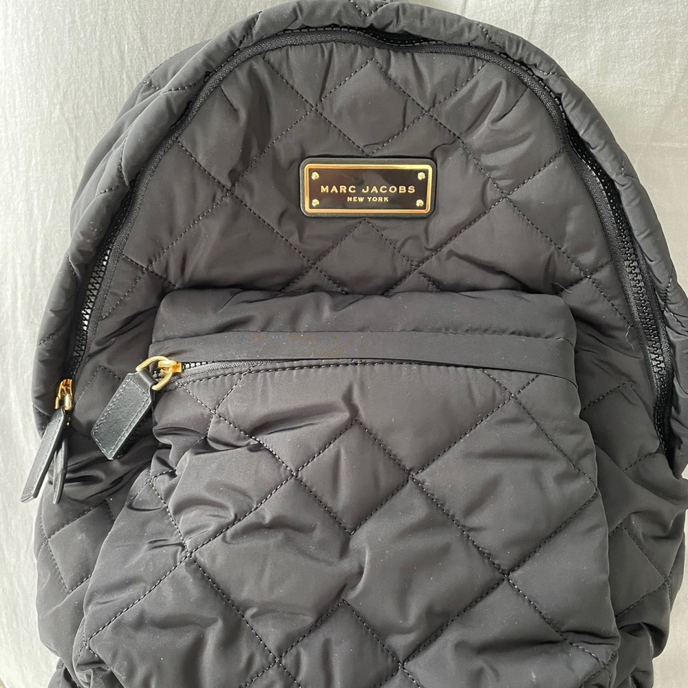 Marc Jacobs Quilted Nylon Backpack